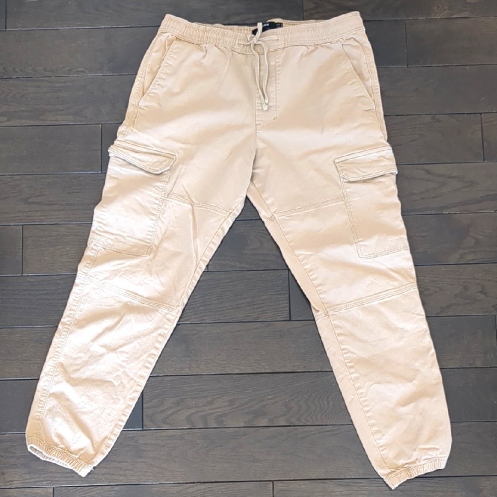 Men's Tan Cargo Pants